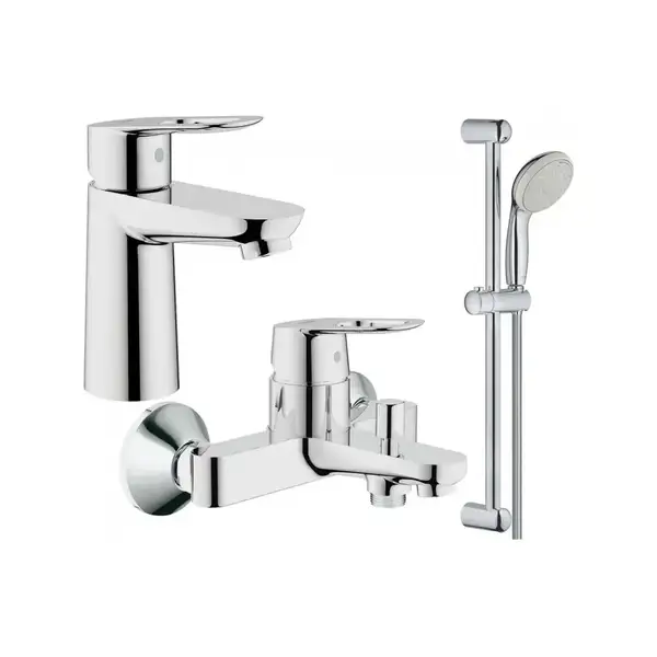 Набір змішувачів для ванни S-Size Grohe BauLoop (123214S) Набір змішувачів для ванни S-Size Grohe BauLoop (123214S)