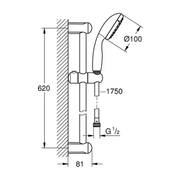 GROHE Набор смесителей для душа 3 в 1 Euroeco (123232S) (123232S) фото 4 Aquada.com.ua GROHE Набор смесителей для душа 3 в 1 Euroeco (123232S) (123232S) фото 4 Aquada.com.ua