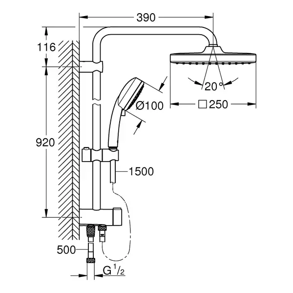 Набор смесителей Grohe Tempesta Cosmopolitan 126112R Набор смесителей Grohe Tempesta Cosmopolitan 126112R