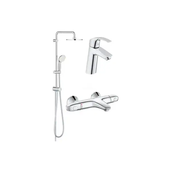 Комплект змішувачів Grohe EuroSmart, хром (34102TS) Комплект змішувачів Grohe EuroSmart, хром (34102TS)
