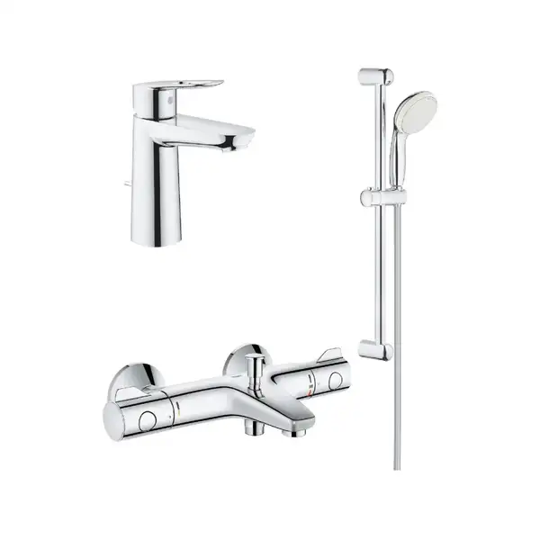 GROHE набір змішувачів для ванної Grohtherm 800 + BauLoop (34550TM) (34550TM) фото 1 Aquada.com.ua GROHE набір змішувачів для ванної Grohtherm 800 + BauLoop (34550TM) (34550TM) фото 1 Aquada.com.ua