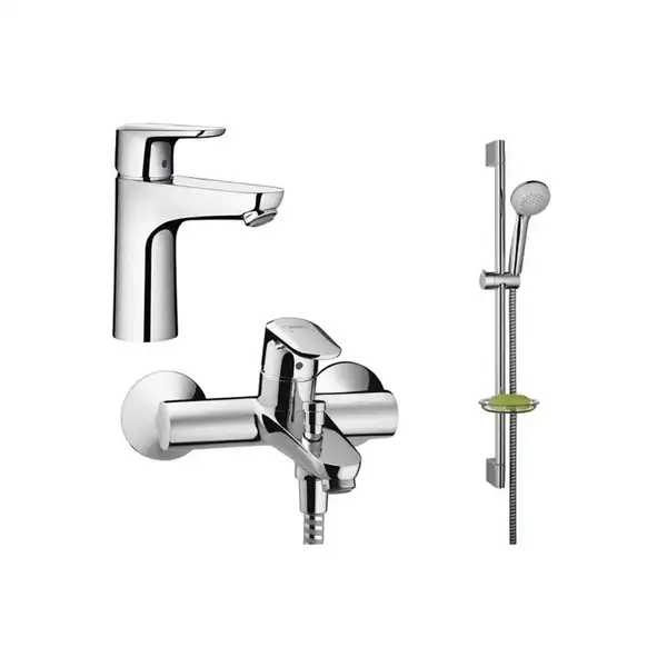Набор смесителей для ванны Hansgrohe Ecos L (27021000) фото 1 Aquada.com.ua Набор смесителей для ванны Hansgrohe Ecos L (27021000) фото 1 Aquada.com.ua