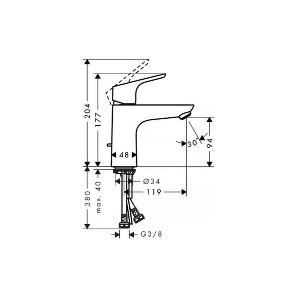 Набор смесителей для душа 3-в-1 Hansgrohe Focus (цвет - хром) (31662773) фото 2 Aquada.com.ua Набор смесителей для душа 3-в-1 Hansgrohe Focus (цвет - хром) (31662773) фото 2 Aquada.com.ua