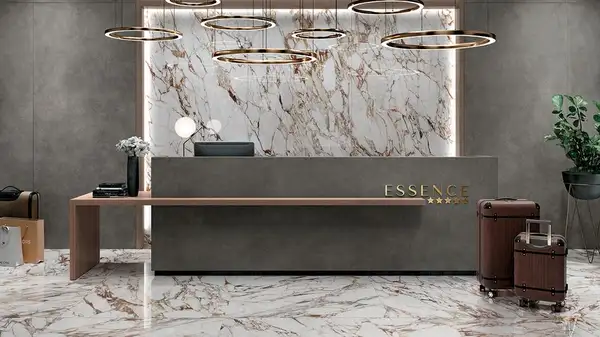 Керамогранит Mirage Cosmopolitan Arabescato Oro 120 х 278 см (9 мм) глянцевый (CP 03 LUC 120x278) фото 4 Aquada.com.ua Керамогранит Mirage Cosmopolitan Arabescato Oro 120 х 278 см (9 мм) глянцевый (CP 03 LUC 120x278) фото 4 Aquada.com.ua