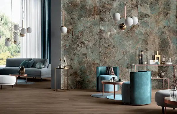 Керамогранит Mirage Cosmopolitan Amazzonite 120 х 278 см (9 мм) глянцевый (CP 07 LUC 120x278) фото 3 Aquada.com.ua Керамогранит Mirage Cosmopolitan Amazzonite 120 х 278 см (9 мм) глянцевый (CP 07 LUC 120x278) фото 3 Aquada.com.ua