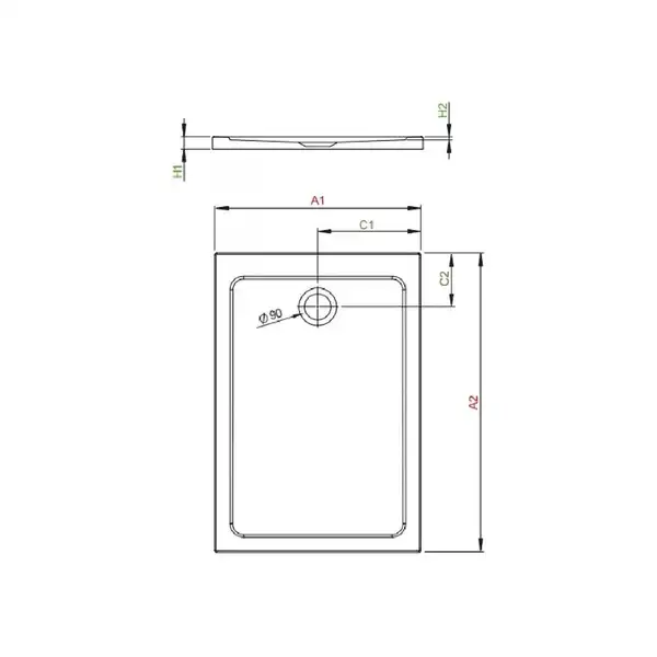 Душевой поддон Radaway Doros 1200х900 мм (SDRF1290-01) фото 3 Aquada.com.ua Душевой поддон Radaway Doros 1200х900 мм (SDRF1290-01) фото 3 Aquada.com.ua