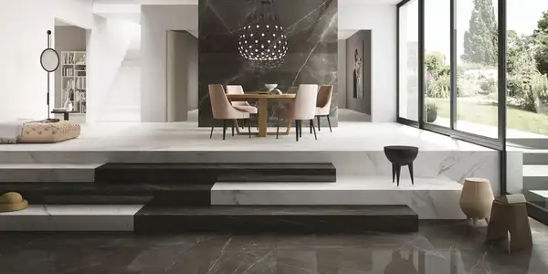 Плитка напольная Fiandre Marmi Maximum Pietra Grey 75 х 75 см Lucidato (MML32677) фото 5 Aquada.com.ua