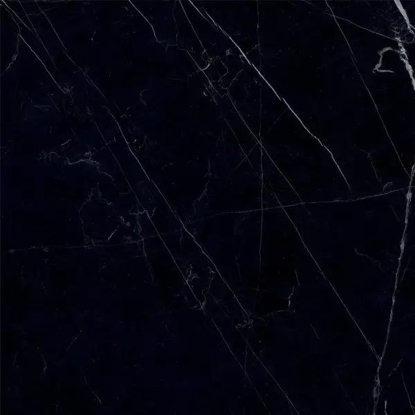Плитка напольная Fiandre Marmi Maximum Dark Marquina 75 х 75 см Lucidato (MML50677) фото 2 Aquada.com.ua
