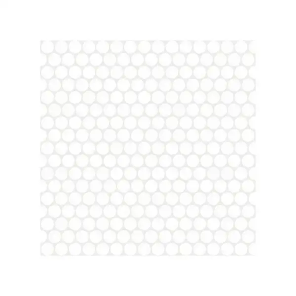 REX CERAMICHE Напольная плитка EXTRA LIGHT CIRCLE WHITE 30X30 NEW 30X30 (735614) фото 1 Aquada.com.ua
