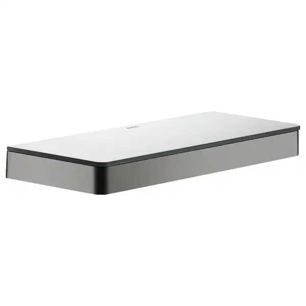 Полочка 300 мм Axor Universal Accessories, полированный чёрный хром/стекло матовое (42838330) фото 1 Aquada.com.ua Полочка 300 мм Axor Universal Accessories, полированный чёрный хром/стекло матовое (42838330) фото 1 Aquada.com.ua