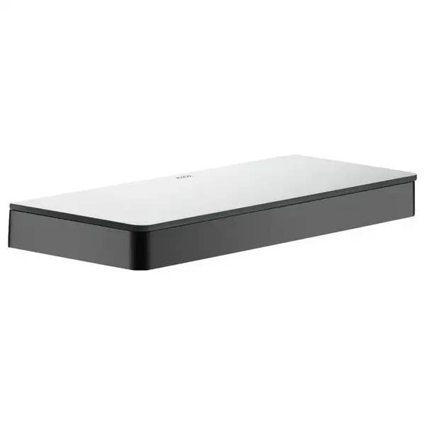 Полочка 300 мм Axor Universal Accessories, satin black/стекло матовое (42838350) фото 1 Aquada.com.ua Полочка 300 мм Axor Universal Accessories, satin black/стекло матовое (42838350) фото 1 Aquada.com.ua