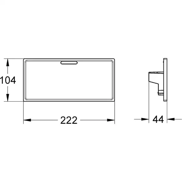 Полка для смесителя Grohe Grohtherm Cube 18700000 фото 1 Aquada.com.ua Полка для смесителя Grohe Grohtherm Cube 18700000 фото 1 Aquada.com.ua