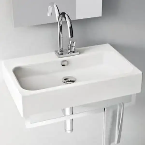 ARTCERAM Раковина подвесная ArtCeram BLOCK 65х41 см BKL001 фото 2 Aquada.com.ua ARTCERAM Раковина подвесная ArtCeram BLOCK 65х41 см BKL001 фото 2 Aquada.com.ua