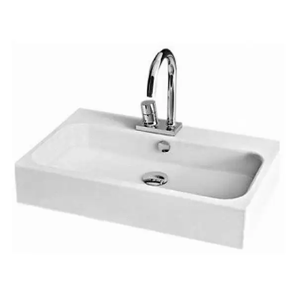 ARTCERAM Раковина подвесная ArtCeram BLOCK 65х41 см BKL001 фото 1 Aquada.com.ua ARTCERAM Раковина подвесная ArtCeram BLOCK 65х41 см BKL001 фото 1 Aquada.com.ua