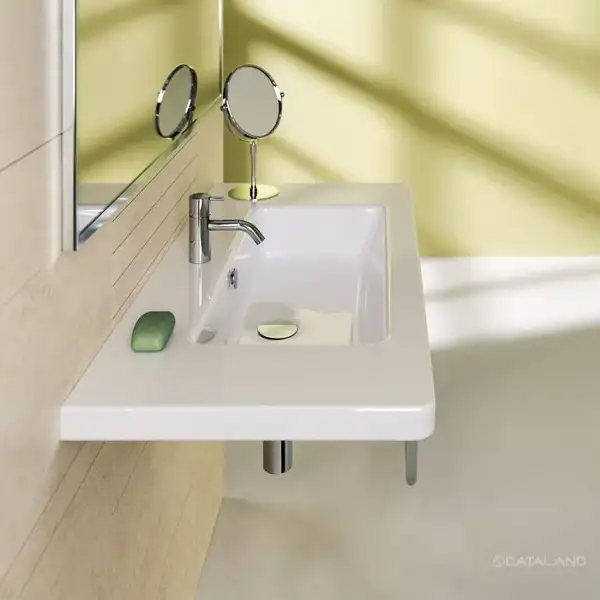Раковина подвесная Catalano New Light 100 х 48 см (1100LI00) фото 2 Aquada.com.ua