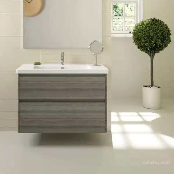 Раковина подвесная Catalano New Light 100 х 48 см (1100LI00) фото 3 Aquada.com.ua