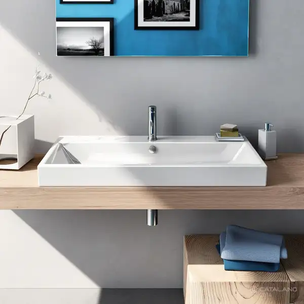Раковина подвесная Catalano Zero 100 х 50 см (110ZE00) фото 3 Aquada.com.ua Раковина подвесная Catalano Zero 100 х 50 см (110ZE00) фото 3 Aquada.com.ua