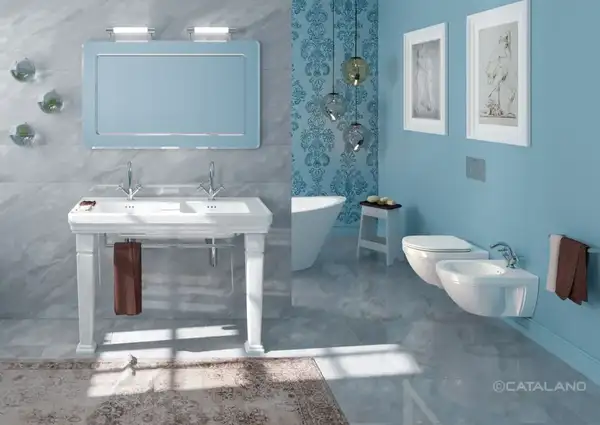 Раковина двойная Catalano Canova Royal 125 х 54 см (1125CV00) фото 2 Aquada.com.ua Раковина двойная Catalano Canova Royal 125 х 54 см (1125CV00) фото 2 Aquada.com.ua