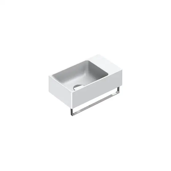 Маленькая (мини) раковина Catalano New Zero 40 х 23 см, satin white/белый матовый (14023VEBM) фото 1 Aquada.com.ua Маленькая (мини) раковина Catalano New Zero 40 х 23 см, satin white/белый матовый (14023VEBM) фото 1 Aquada.com.ua