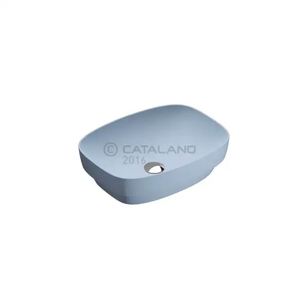 Раковина накладная на столешницу Catalano Green Lux / Colori 50 х 38 см, голубой матовый (150AGRLXAS) фото 1 Aquada.com.ua Раковина накладная на столешницу Catalano Green Lux / Colori 50 х 38 см, голубой матовый (150AGRLXAS) фото 1 Aquada.com.ua