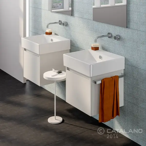 Раковина подвесная Catalano Premium 50 х 47 см (150VP00) фото 3 Aquada.com.ua Раковина подвесная Catalano Premium 50 х 47 см (150VP00) фото 3 Aquada.com.ua