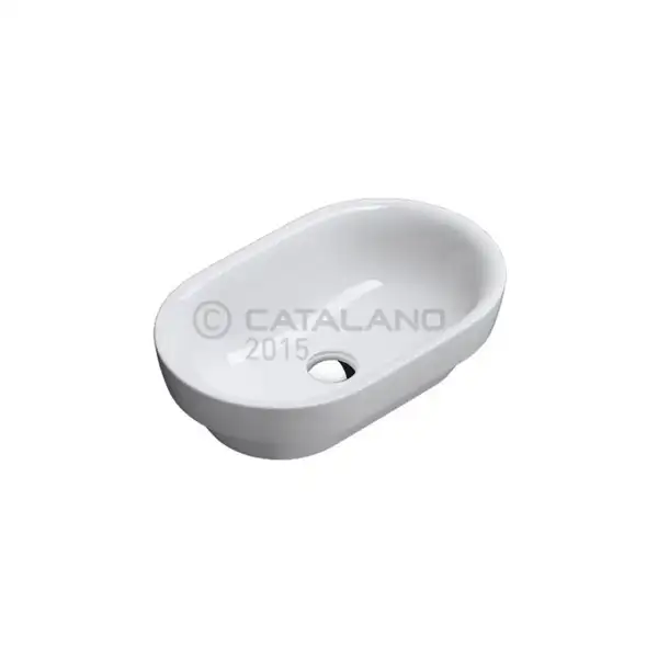 Раковина накладная на столешницу Catalano Sfera 55 x 35 см (155ASF00) фото 1 Aquada.com.ua Раковина накладная на столешницу Catalano Sfera 55 x 35 см (155ASF00) фото 1 Aquada.com.ua