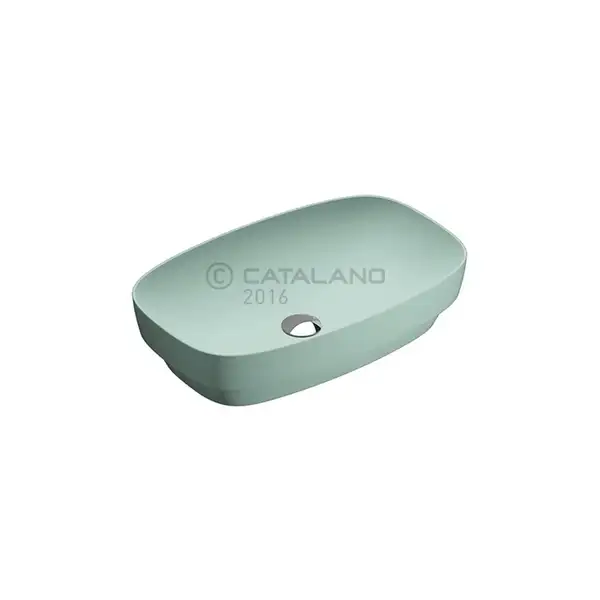 Раковина накладная на столешницу Catalano Green Lux / Colori 60 х 38 см, зелёный матовый (160AGRLXVS) фото 1 Aquada.com.ua Раковина накладная на столешницу Catalano Green Lux / Colori 60 х 38 см, зелёный матовый (160AGRLXVS) фото 1 Aquada.com.ua