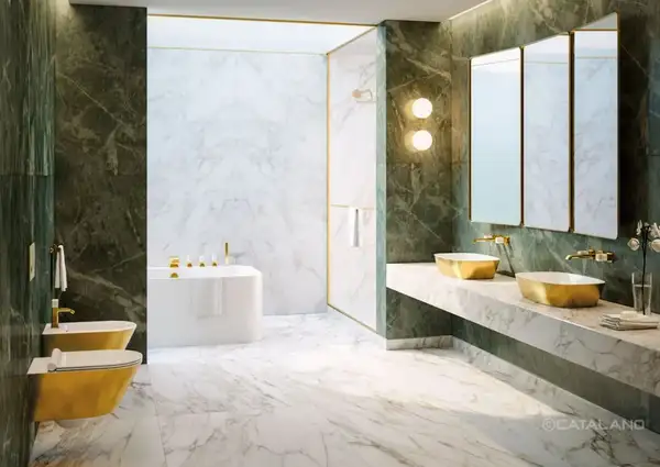 Раковина накладная на столешницу Catalano Gold & Silver 60 х 40 см (160APGRLXBO) фото 2 Aquada.com.ua