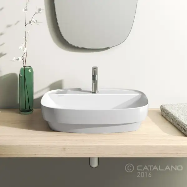 Раковина накладная на столешницу Catalano Green Lux 60 x 40 см (160GRLX00) фото 3 Aquada.com.ua Раковина накладная на столешницу Catalano Green Lux 60 x 40 см (160GRLX00) фото 3 Aquada.com.ua