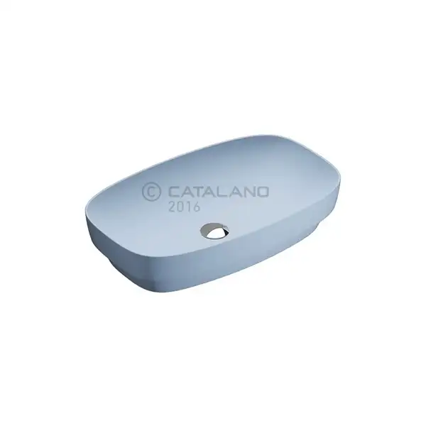 Раковина накладная на столешницу Catalano Green Lux / Colori 65 х 40 см, голубой матовый (165AGRLXAS) фото 1 Aquada.com.ua Раковина накладная на столешницу Catalano Green Lux / Colori 65 х 40 см, голубой матовый (165AGRLXAS) фото 1 Aquada.com.ua