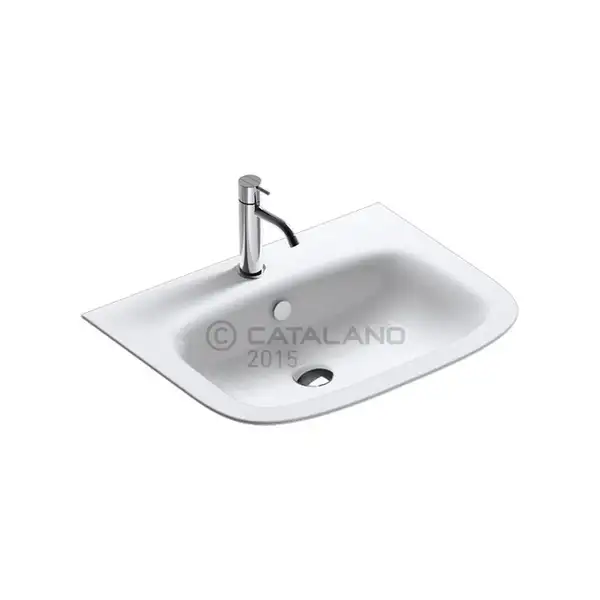 Раковина подвесная Catalano Green One 65 х 50 см (165GRON00) фото 1 Aquada.com.ua Раковина подвесная Catalano Green One 65 х 50 см (165GRON00) фото 1 Aquada.com.ua