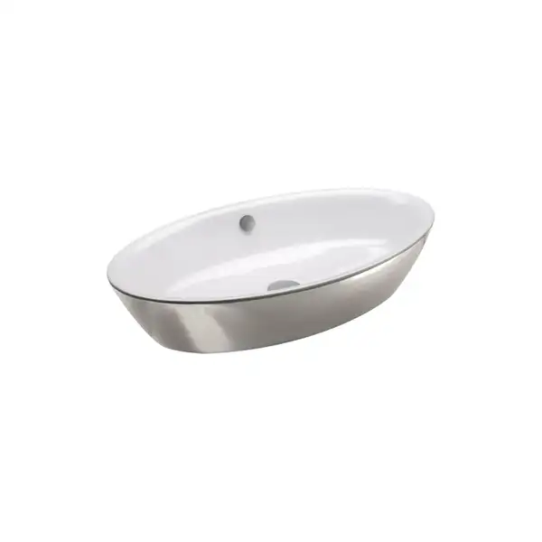 Раковина накладная на столешницу Catalano Gold & Silver 70 х 42 см (170VLNBA) фото 1 Aquada.com.ua Раковина накладная на столешницу Catalano Gold & Silver 70 х 42 см (170VLNBA) фото 1 Aquada.com.ua