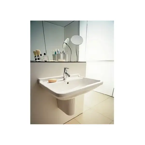 Раковина Duravit Starck 3 60х45 см (с 3 отв. под смеситель) (0300600030) фото 2 Aquada.com.ua Раковина Duravit Starck 3 60х45 см (с 3 отв. под смеситель) (0300600030) фото 2 Aquada.com.ua