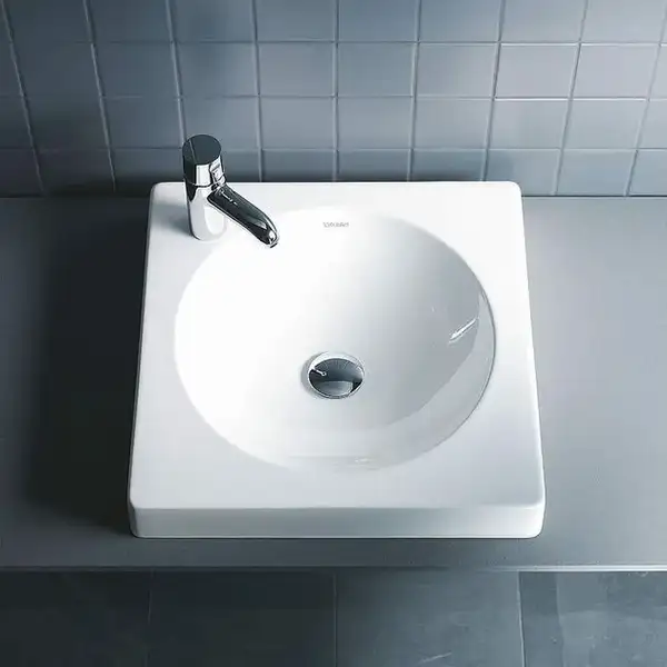 Раковина накладная на столешницу Duravit Architec 50х50 см (0320500000) фото 2 Aquada.com.ua