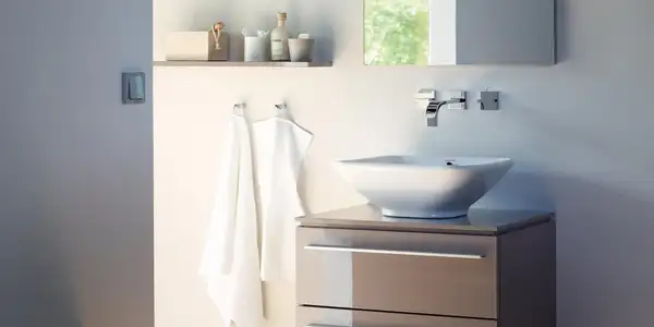 Раковина накладная на столешницу Duravit Bagnella 52 х 42 см (0334520000) фото 2 Aquada.com.ua Раковина накладная на столешницу Duravit Bagnella 52 х 42 см (0334520000) фото 2 Aquada.com.ua