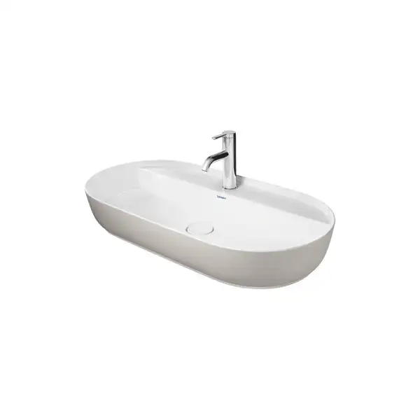 Раковина на столешницу Duravit Luv 800мм, с плоскостью для смесителя (0380800000) фото 1 Aquada.com.ua