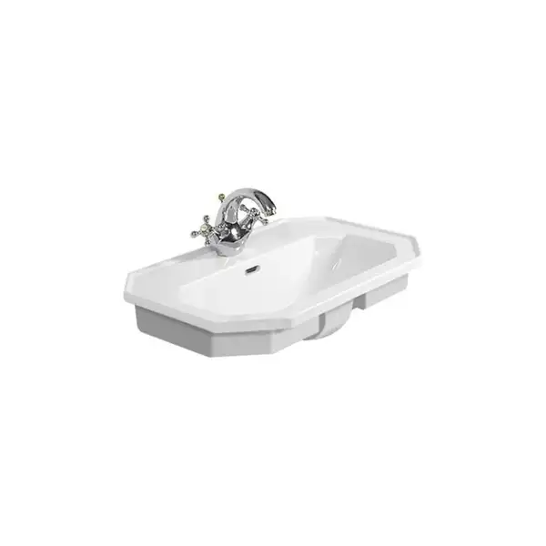 Раковина встраиваемая в столешницу Duravit 1930 580 х 470 мм (0476580000) фото 1 Aquada.com.ua Раковина встраиваемая в столешницу Duravit 1930 580 х 470 мм (0476580000) фото 1 Aquada.com.ua