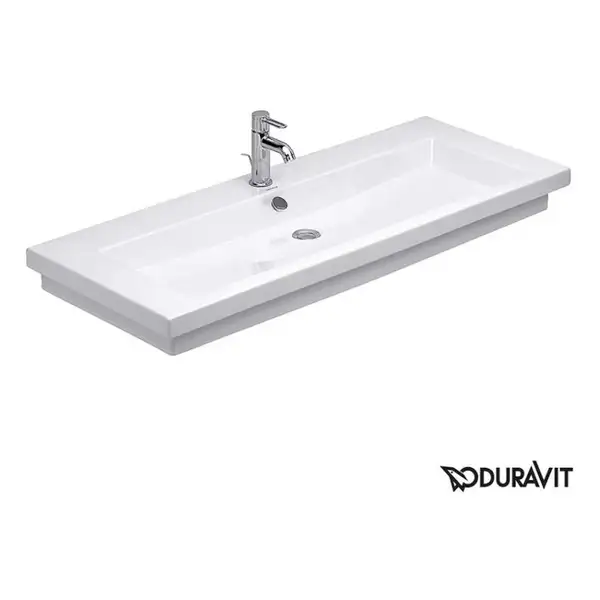Раковина для мебели Duravit 2nd floor 120х50,5 см (0491120000) фото 1 Aquada.com.ua Раковина для мебели Duravit 2nd floor 120х50,5 см (0491120000) фото 1 Aquada.com.ua