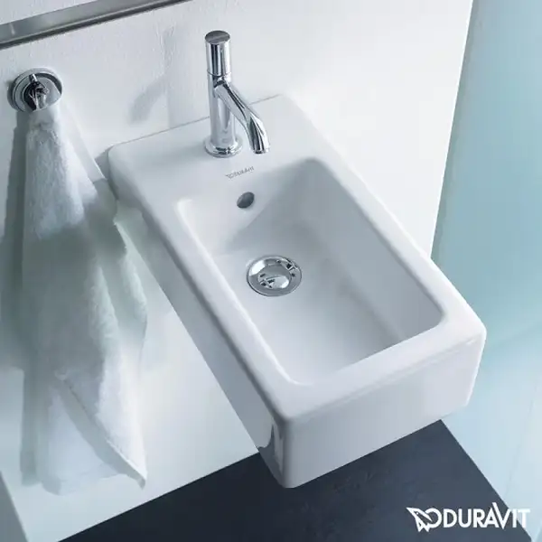 Раковина Duravit Vero 45х25 см (0702250000) фото 2 Aquada.com.ua