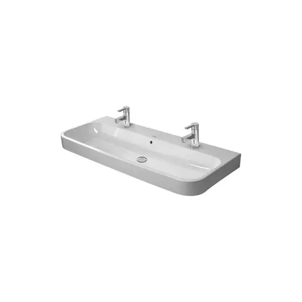 Раковина Duravit Happy D.2 120х50,5 см (с 2 отв. под смеситель, шлифованная) (2318120026) фото 1 Aquada.com.ua Раковина Duravit Happy D.2 120х50,5 см (с 2 отв. под смеситель, шлифованная) (2318120026) фото 1 Aquada.com.ua