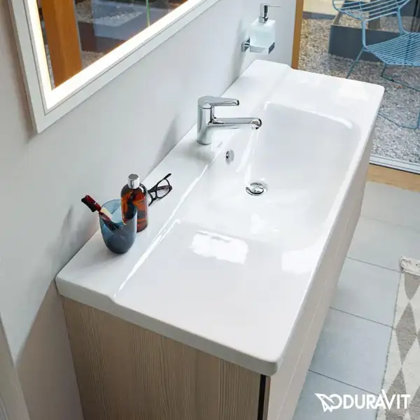 Раковина для мебели Duravit P3 Comforts 1250 х 495 мм (2332120000) фото 2 Aquada.com.ua Раковина для мебели Duravit P3 Comforts 1250 х 495 мм (2332120000) фото 2 Aquada.com.ua