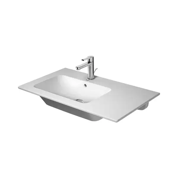 Раковина мебельная, чаша слева Duravit Me by Starck 83 x 49 см (2345830000) фото 1 Aquada.com.ua Раковина мебельная, чаша слева Duravit Me by Starck 83 x 49 см (2345830000) фото 1 Aquada.com.ua