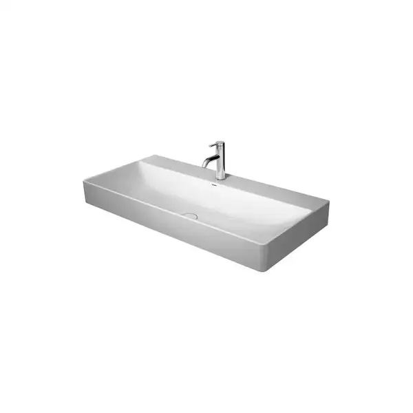 Раковина накладная на столешницу Duravit DuraSquare 100 х 47 см (2353100041) фото 1 Aquada.com.ua
