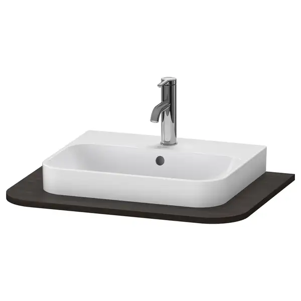 Консоль с 1 одним вырезом Duravit Happy D.2 Plus 65 х 48 см, орех брашированный (HP031B06969) фото 1 Aquada.com.ua Консоль с 1 одним вырезом Duravit Happy D.2 Plus 65 х 48 см, орех брашированный (HP031B06969) фото 1 Aquada.com.ua