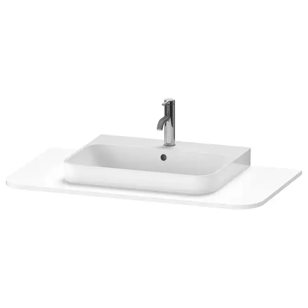 Консоль с 1 одним вырезом Duravit Happy D.2 Plus 100 х 55 см, белый шелковисто-матовый лак (HP031E03636) фото 1 Aquada.com.ua Консоль с 1 одним вырезом Duravit Happy D.2 Plus 100 х 55 см, белый шелковисто-матовый лак (HP031E03636) фото 1 Aquada.com.ua