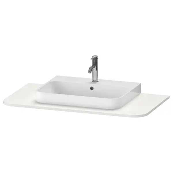 Консоль с 1 одним вырезом Duravit Happy D.2 Plus 100 х 55 см, скавдинавский белый шелковисто-матовый лак (HP031E03939) фото 1 Aquada.com.ua Консоль с 1 одним вырезом Duravit Happy D.2 Plus 100 х 55 см, скавдинавский белый шелковисто-матовый лак (HP031E03939) фото 1 Aquada.com.ua