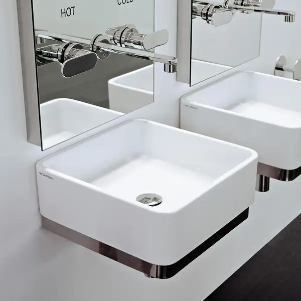 Раковина накладная на столешницу Flaminia Miniwash 40 х 40 х h13 см (MWL40) фото 1 Aquada.com.ua