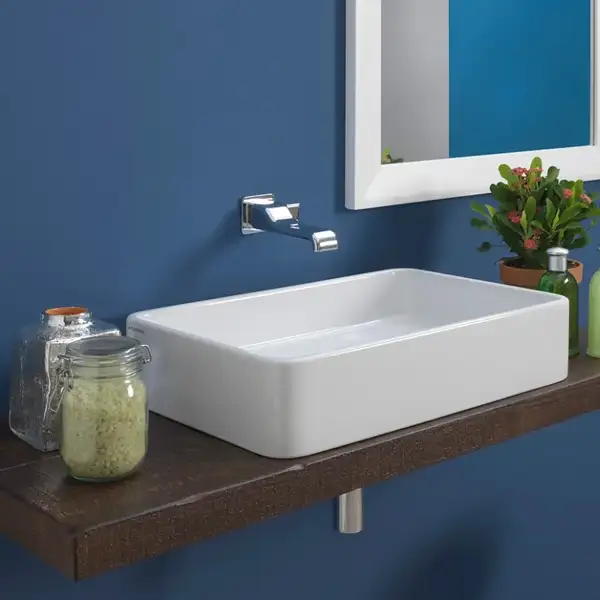 Раковина накладная на столешницу Flaminia Miniwash 40 х 60 х h13 см (MWL60) фото 1 Aquada.com.ua