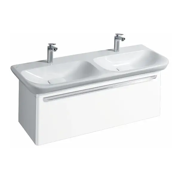 Раковина двойная Geberit myDay 130 х 480 мм с покрытием KeraTect (135430600) фото 2 Aquada.com.ua Раковина двойная Geberit myDay 130 х 480 мм с покрытием KeraTect (135430600) фото 2 Aquada.com.ua