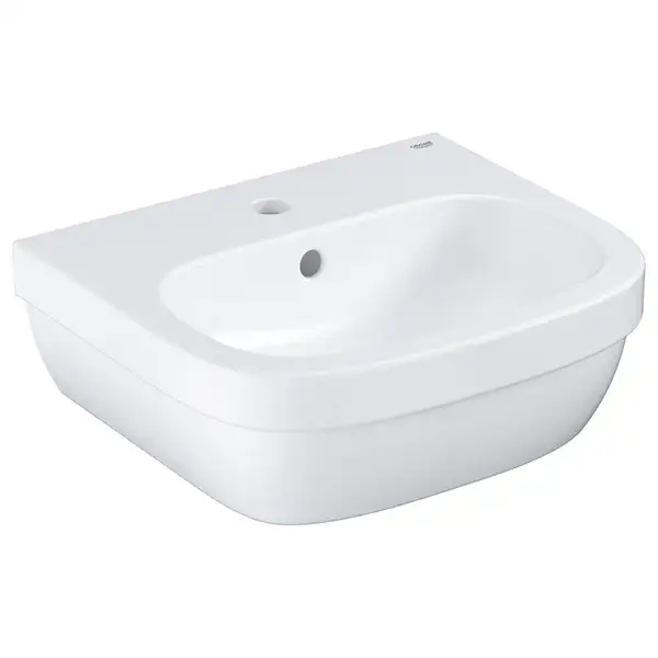 Мини-раковина Grohe Euro Ceramic 45 х 39,6 см, с покрытием PureGuard (3932400H) фото 1 Aquada.com.ua Мини-раковина Grohe Euro Ceramic 45 х 39,6 см, с покрытием PureGuard (3932400H) фото 1 Aquada.com.ua